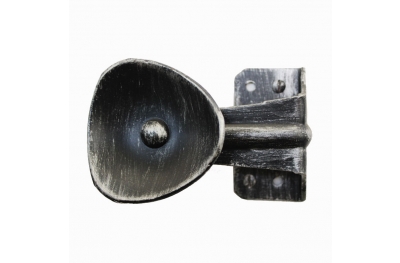 2264 Strange Wrought Iron Knob for Doors Lorenz Ferart