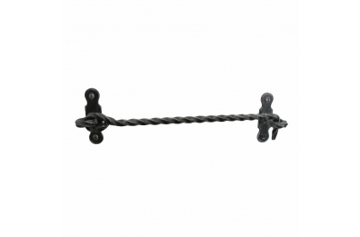 2276 Wrought Iron Handmade Bolt with Hook for Doors Lorenz Ferart