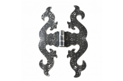 2303 Double Hinge 175x255 mm Wrought Iron for Doors and Windows Lorenz