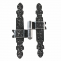 2357 Double Central Hinge Wrought Iron for Doors and Windows Lorenz Ferart
