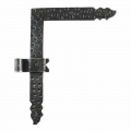 2404 Corner Hinge Without Plate Wrought Iron for Doors and Windows Lorenz