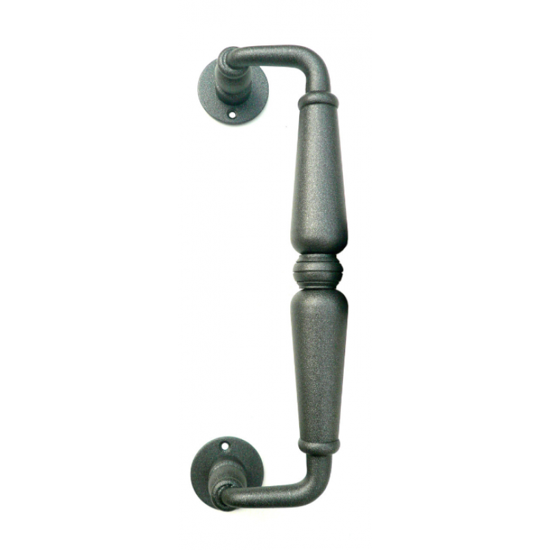 2413 Curved Galbusera Pull Handles Wrought Iron