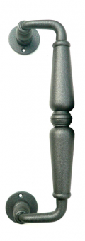 2413 Curved Galbusera Pull Handle Wrought Iron