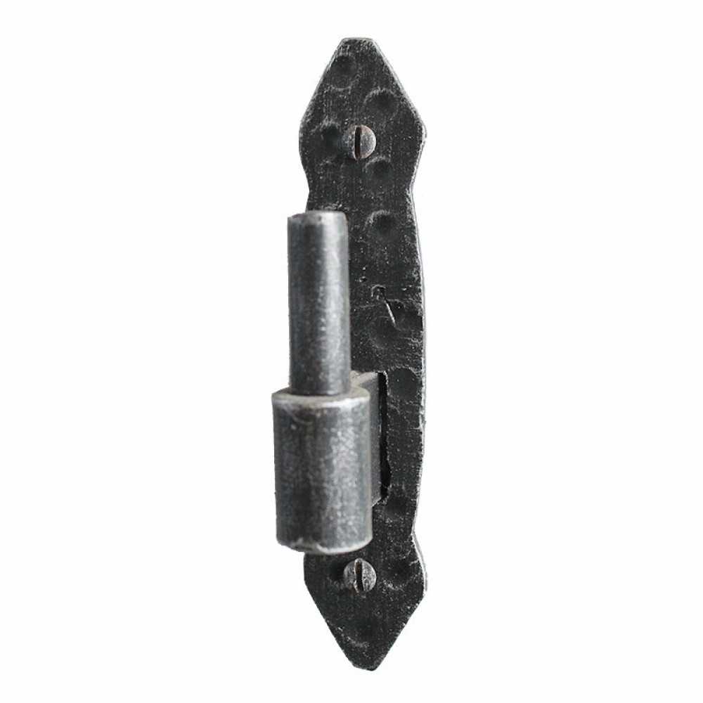 2453 Hinge with Plate Wrought Iron for Doors and Windows Lorenz Ferart