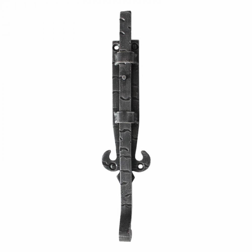 2511 Wrought Iron Vertical Bolt Handmade for Doors Lorenz Ferart