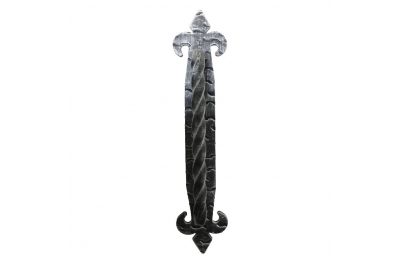 2512 Renaissance Style Wrought Iron Pull Handle Lorenz Ferart