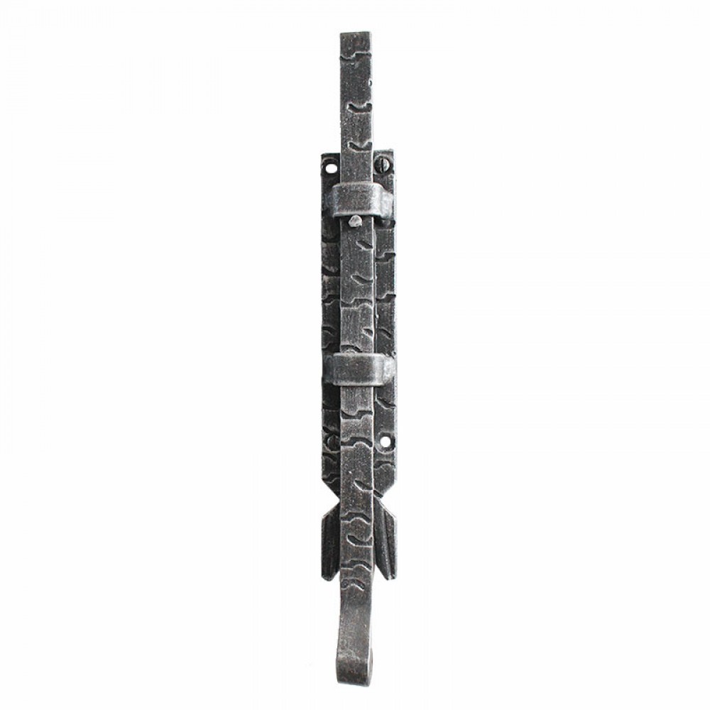 2561 Wrought Iron Vertical Bolt Handmade for Doors Lorenz Ferart