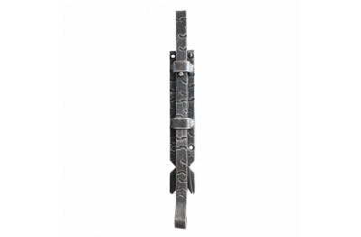 2561 Wrought Iron Vertical Bolt Handmade for Doors Lorenz Ferart