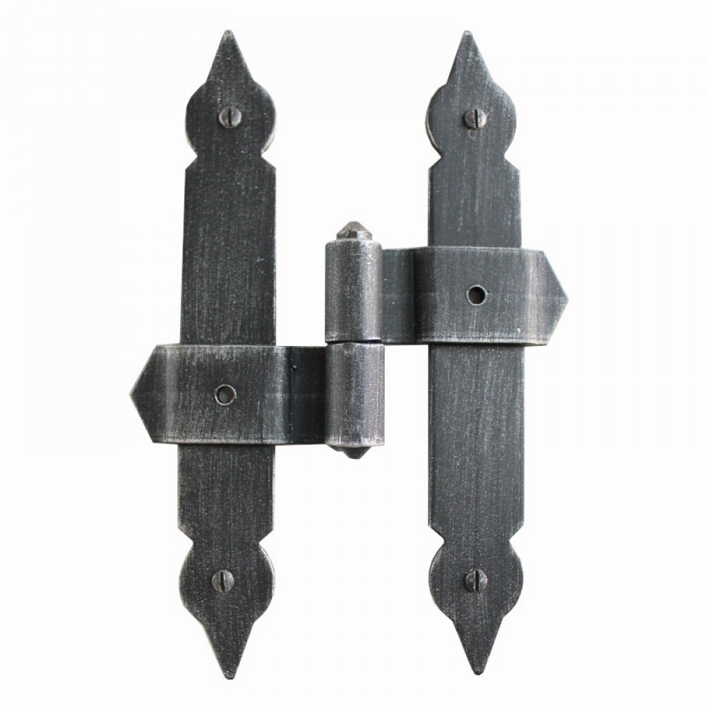 2807 Double Central Hinge Wrought Iron for Doors and Windows Lorenz Ferart