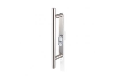 2CT.53I.35RL.44 Pull Handle with Security Shield and Cylinder Protection