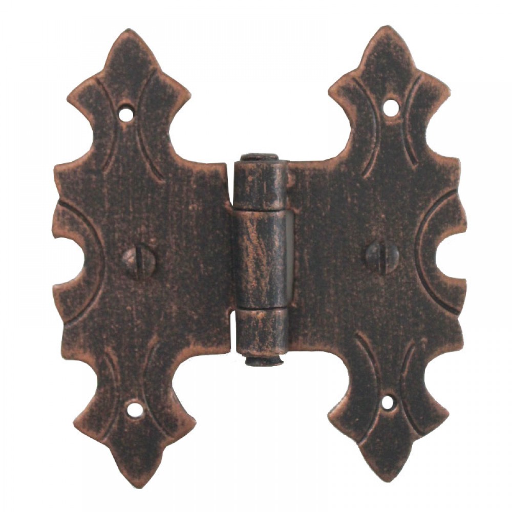 3071 Wrought Iron Double Hinge for Furniture Lorenz Ferart