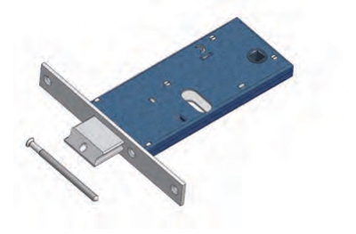 Adjustable latch with Mandate Omec Art.780 / F22