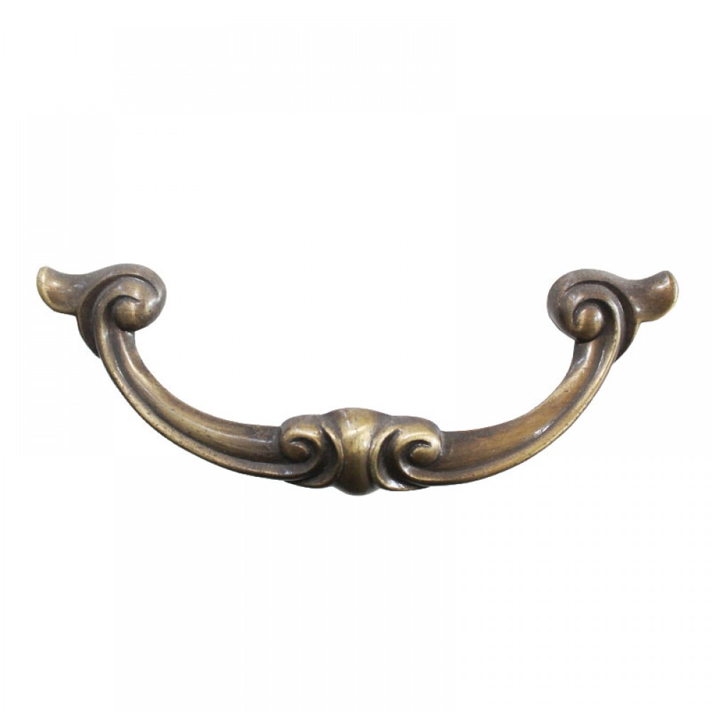 3271 Baroque with Volutes Wrought Iron Furniture Handle Lorenz Ferart