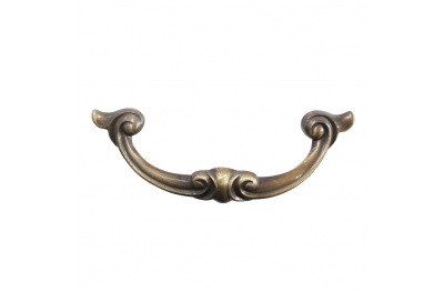 3271 Baroque with Volutes Wrought Iron Furniture Handle Lorenz Ferart