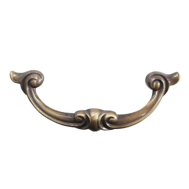 3271 Baroque with Volutes Wrought Iron Furniture Handle Lorenz Ferart