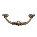 3274 Baroque with Volutes Wrought Iron Furniture Handle Lorenz Ferart