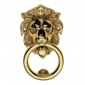 351 BA Lion Door Knocker Linea Calì with Animal Shape Made in Italy for Historical Palace