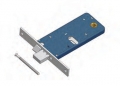 Deadbolt and latch lock for Omec range Mechanics Aluminium