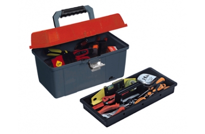 451 Plano Toolbox with Closures Metal Contractor Line Tool Carrying System
