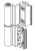 Hinge for Aluminum Giesse Flash Third Door European Chamber