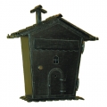 Mailbox Shape of Small House in Iron Lorenz 6017