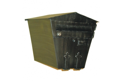 6025 Handcrafted Wrought Iron Bread Box Capacious Lorenz Ferart
