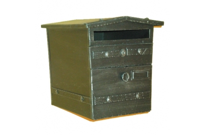 6026 Handcrafted Wrought Iron Bread Box Capacious Lorenz Ferart