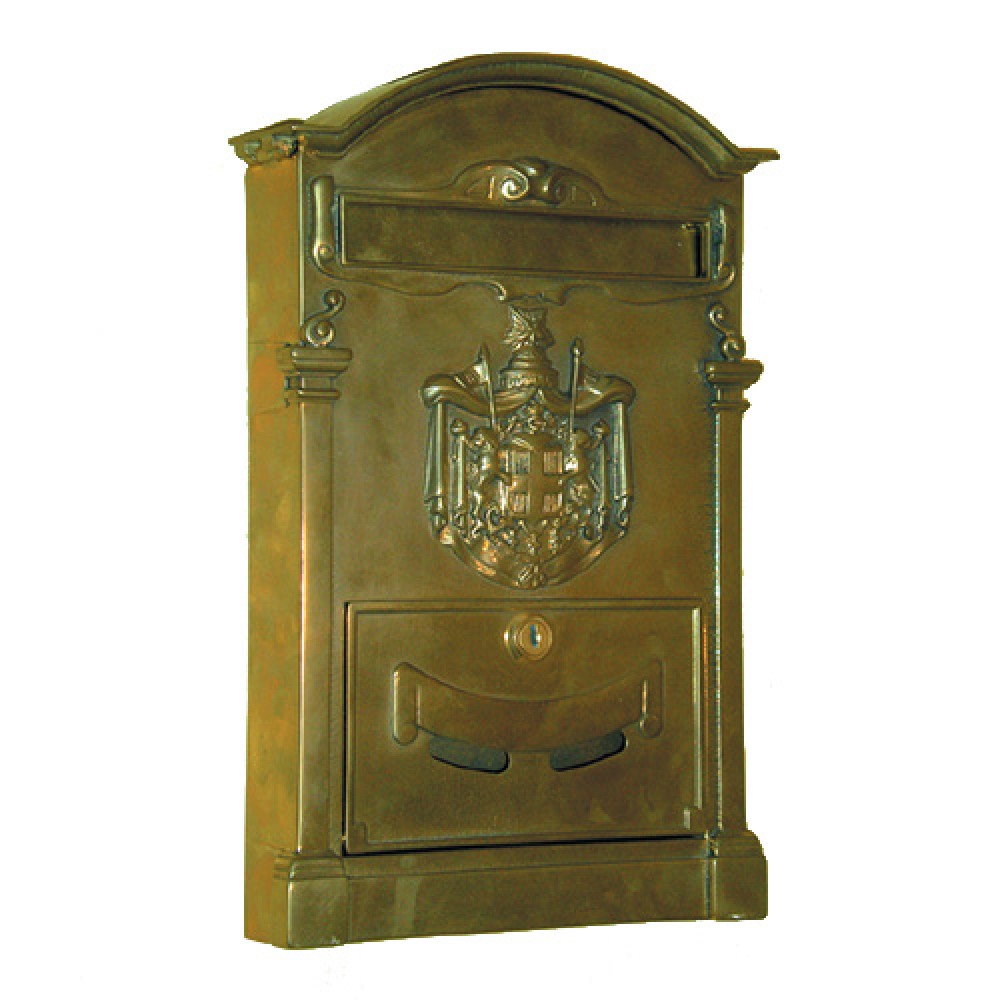 6036 Wrought Iron Mailbox for Historic Elegant Building for Poste Letters Lorenz