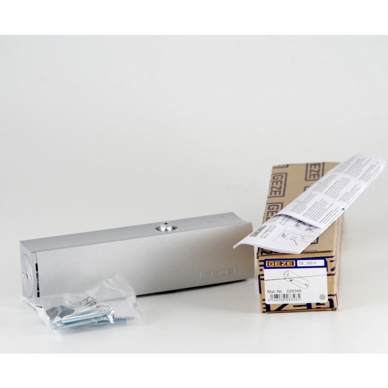 Geze TS 2000V; closers with Air Arm V Without Stationary, Force Quit 2/4/5