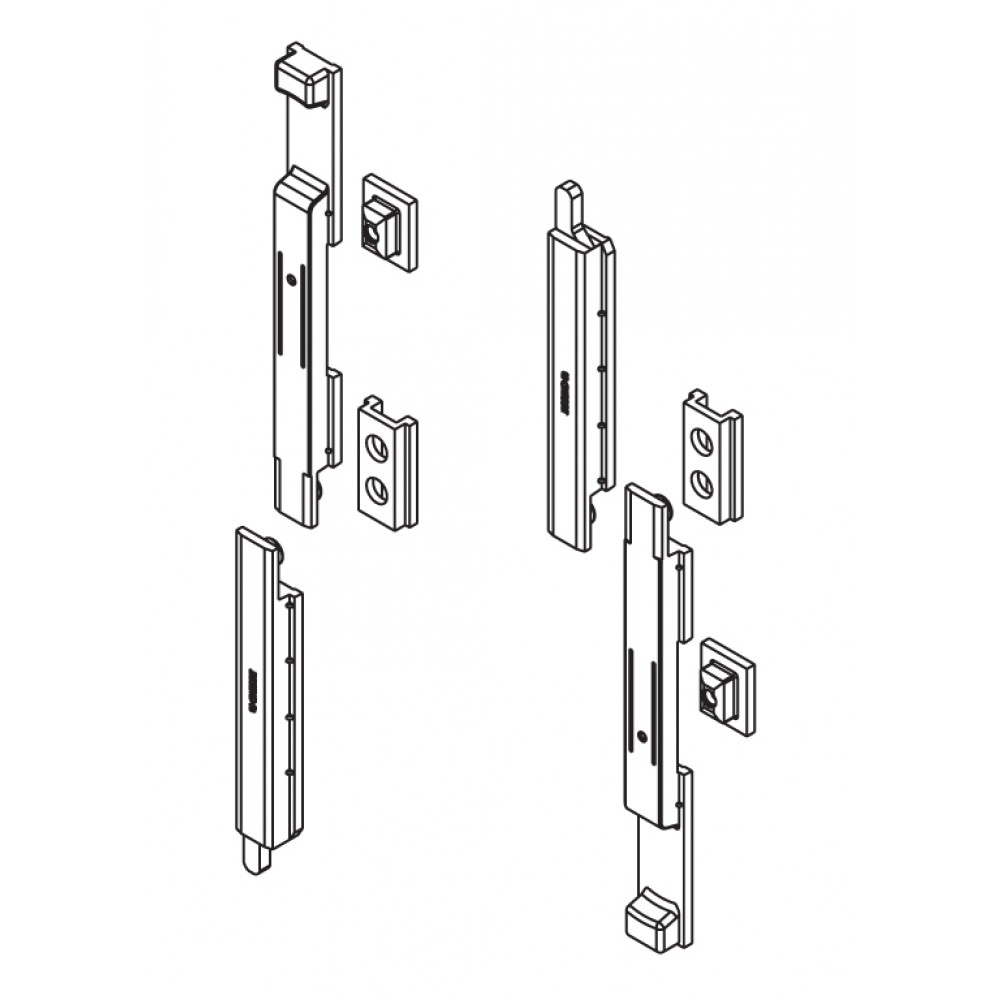 Couple Catenacci Giap Art.02131K Giesse; Silver PWS, for Series R40