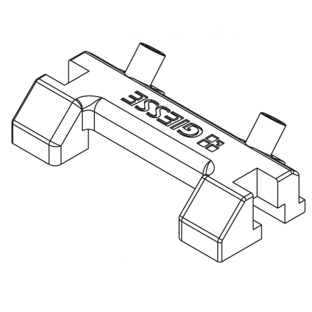 Double Art.01317K Giesse meeting; Silver Plus, Series R