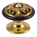 8010S Door Stopper With Swarowski Class Frosio Bortolo Handcraft Luxury Made in Italy by Artisans