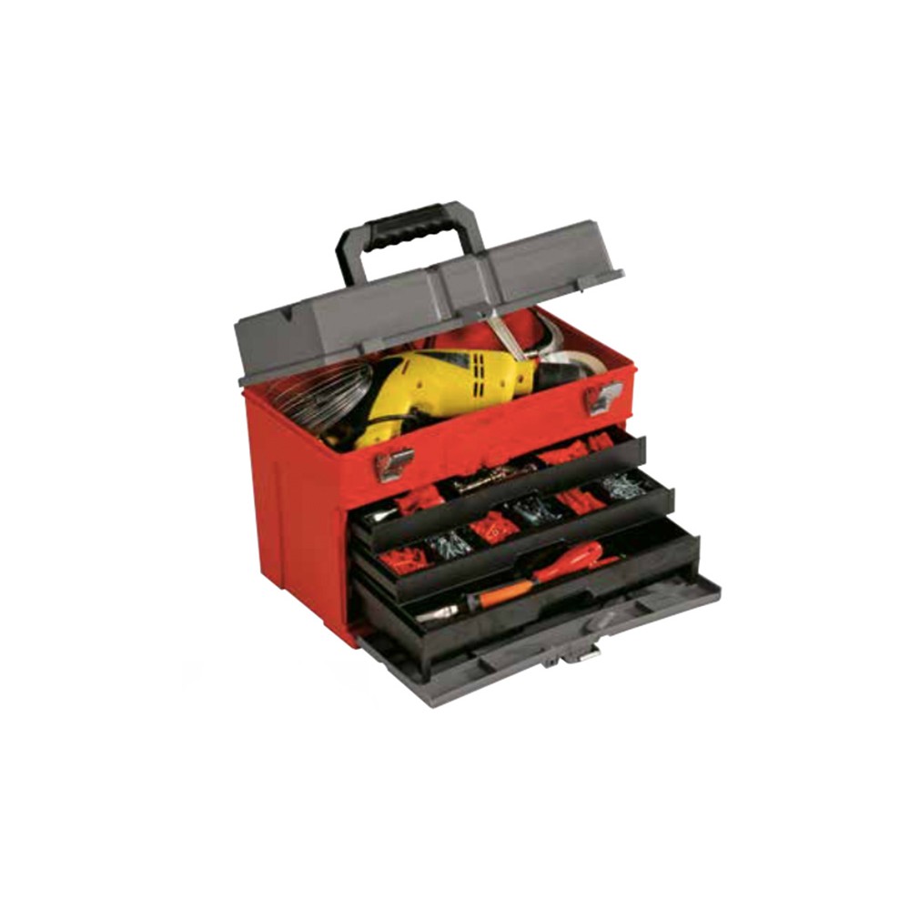 855 Plano The Functional Tool Holder with 3 Drawers and Steel