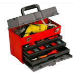 651  Plano Toolbox with Metal Closures Contractor Line Tool Carrying System