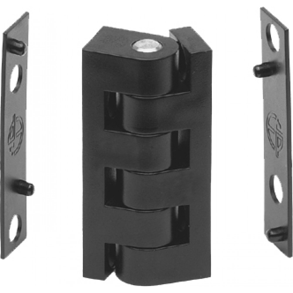 Hinge 48mm thickness 1mm Complanare Closing Window Mini ESINPLAST