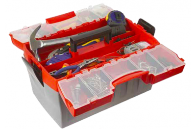 911 Plano Toolbox with Incorporated Small Parts Organizer Design Line