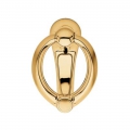 990 BA Elika Door Knocker Linea Calì with Gold Finish of Made in Italy Elegant Design