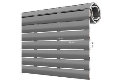 AriaLuceTherm PVC and Aluminum Insulated Shutter Space to Air and Light