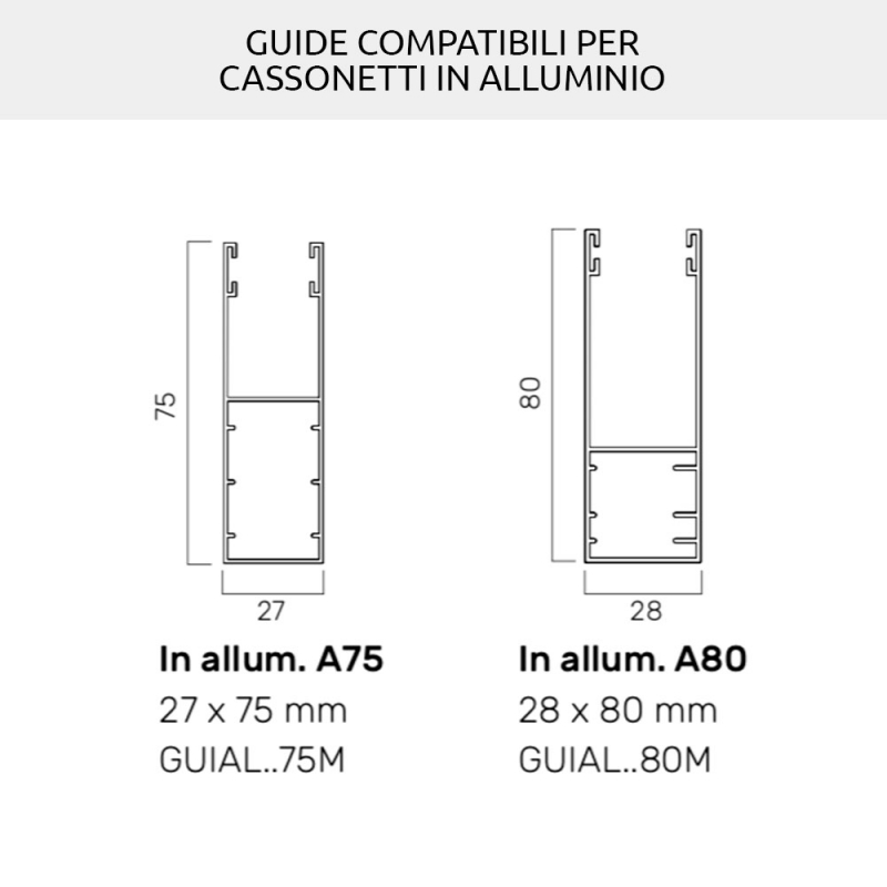 Duero 40 Rolling Shutter in PVC and Aluminum with Thermal Insulation