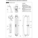 Chain Actuator C30 Radio 230V 50Hz Topp with TR4 Remote Control Included