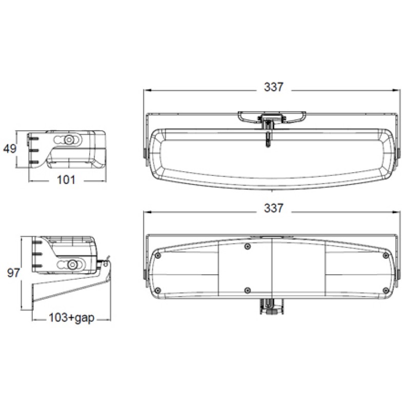 Chain Actuator C30S Sync 230V 50Hz Synchronous Operation Of More Actuators On Same Window Topp