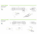 Smart Chain Actuator 110V 50 Hz Comunello Mowin Black Grey or White