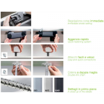 Smart Chain Actuator 110V 50 Hz Comunello Mowin Black Grey or White