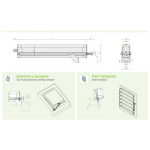 Spindle Actuator Raywin R60 Regulator 600N 230V 50 Hz Comunello Mowin
