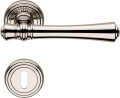 Aura Linea Calì Door Handle with Rosette Choice of Finish