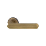 Aura Reguitti Door Handle on Round Rose Made of Zama