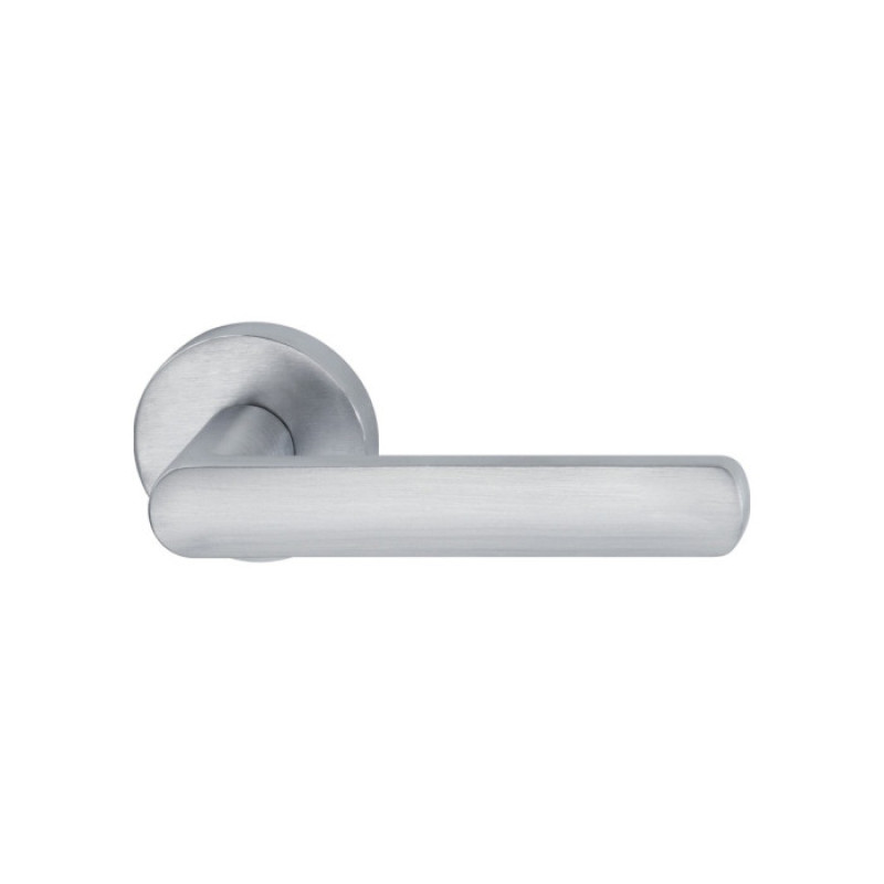 Aura Reguitti Door Handle on Round Rose Made of Zama