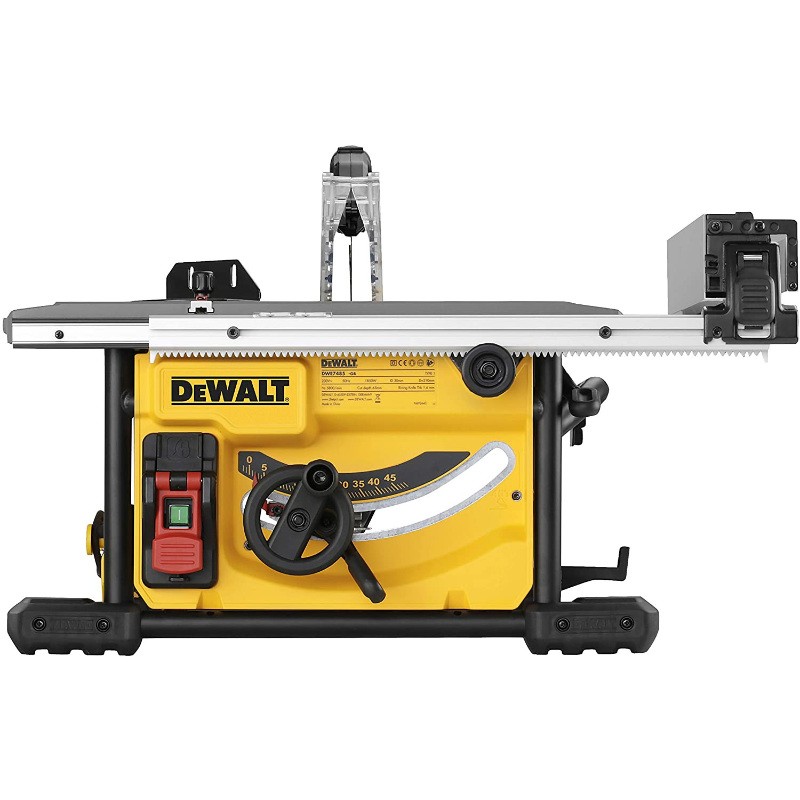 DeWalt DWE7485-QS Bench Saw Compact with 210mm Disc