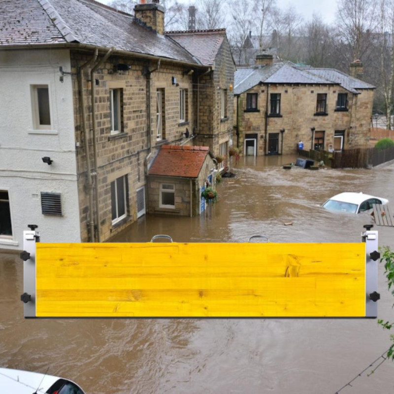 Flood Barrier DIY Kit Extendable Flood Protection from 60 cm to 300 cm