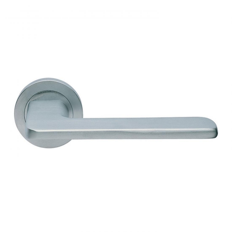 Blade Design Manital Satin Chrome Pair of Door Lever Handles